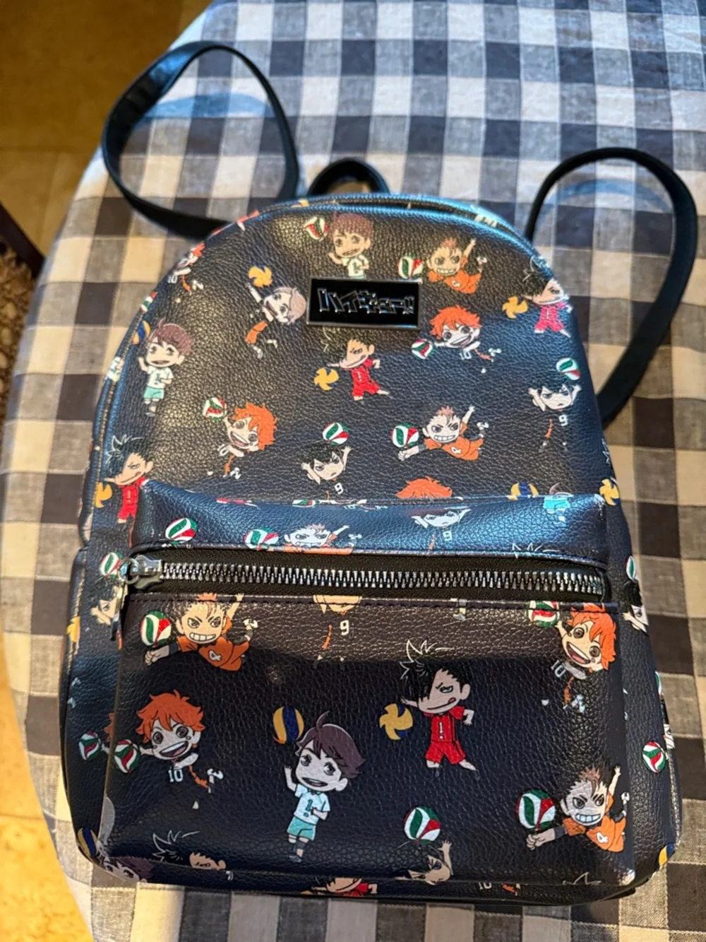 Haikyu Chibi Characters Anime Mini Backpack Bag